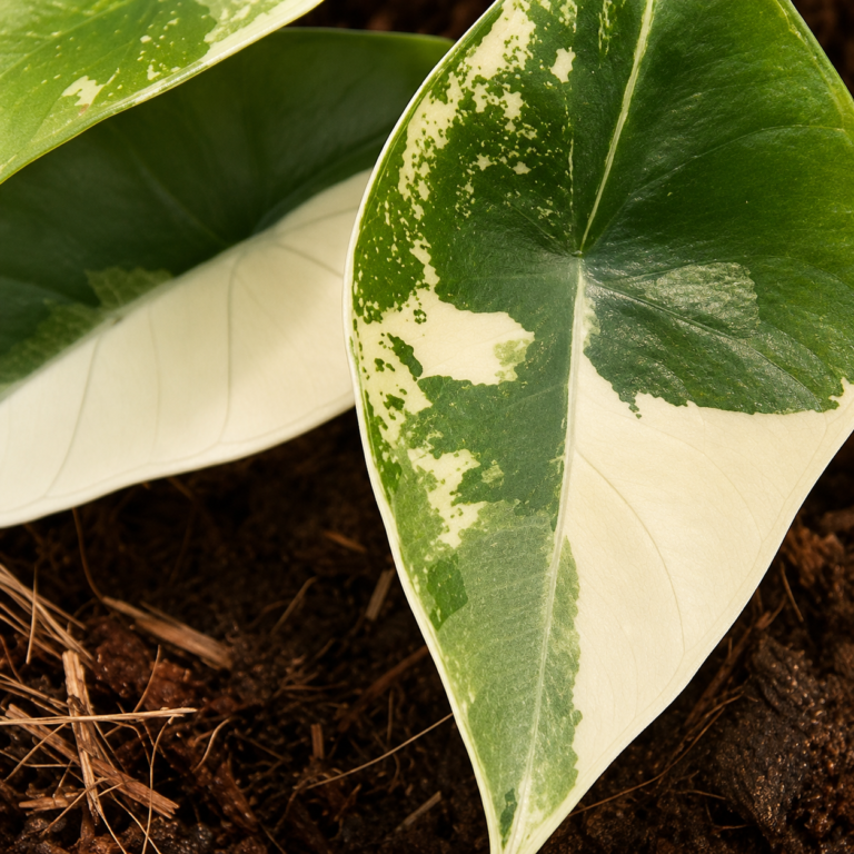 Alocasia Platinum Albo Variegated : Bisma Platinum Albo Variegated