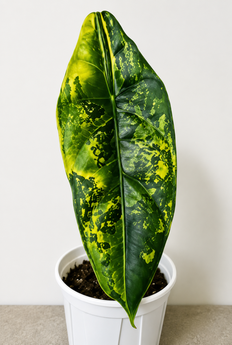 Alocasia Venusta Aurea Var