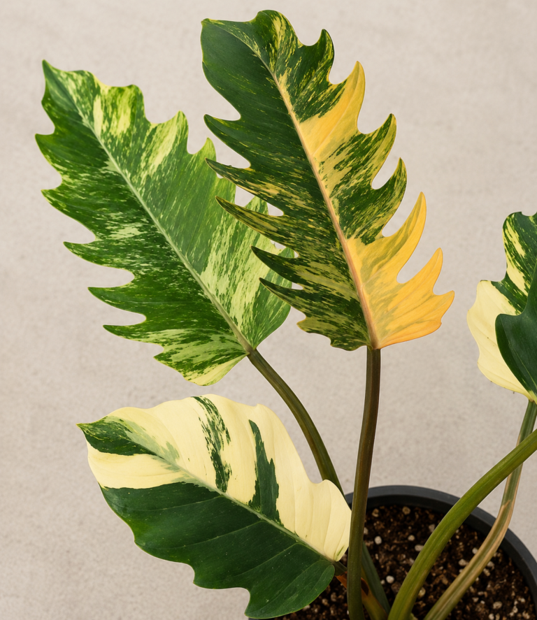 Philodendron Caramel Marble Variegated
