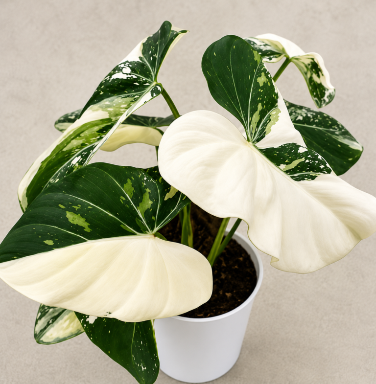 Philodendron Gloriosum Tricolor Marble Var