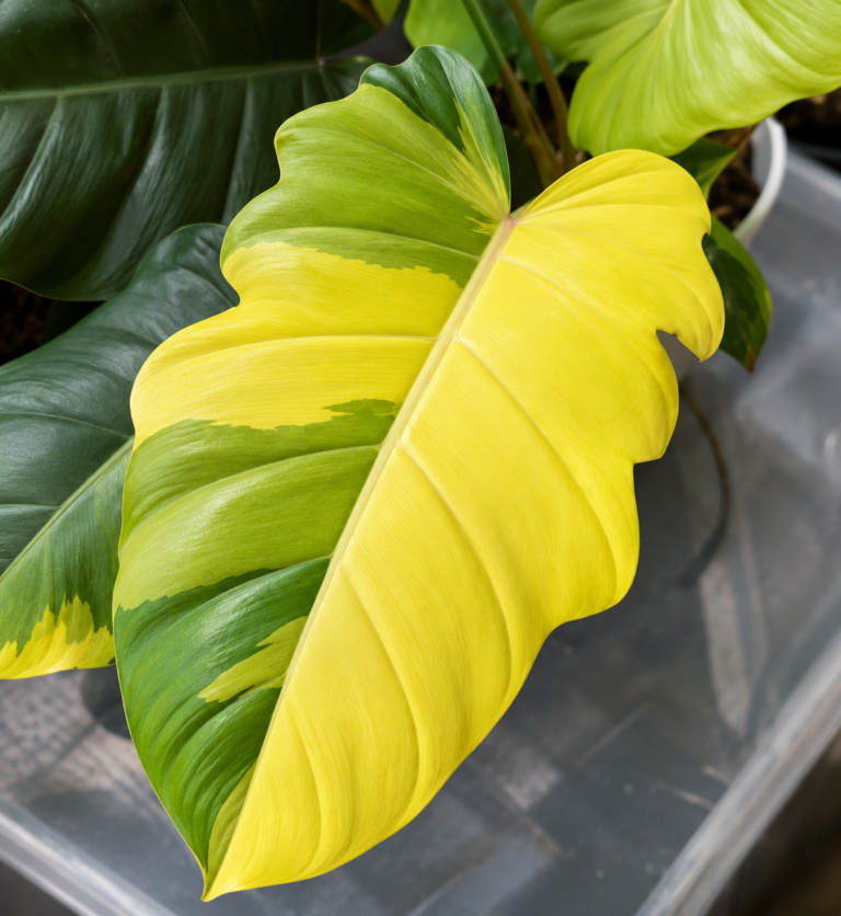 Philodendron Jungle Fever Var