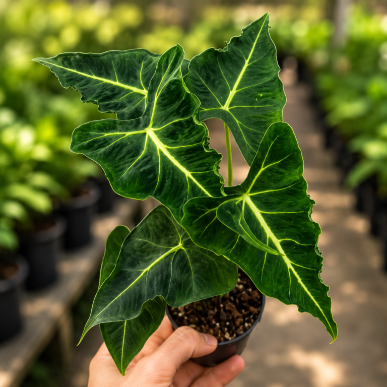 Alocasia Frydek Tattoo/Emerald Tide