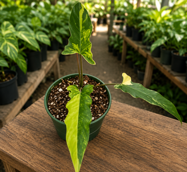 Alocasia Lauterbachiana Aurea Normal Var