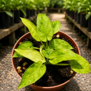 Alocasia Lauterbachiana Mint Var