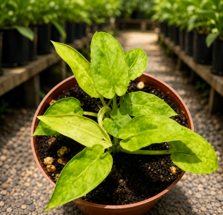 Alocasia Lauterbachiana Mint Var