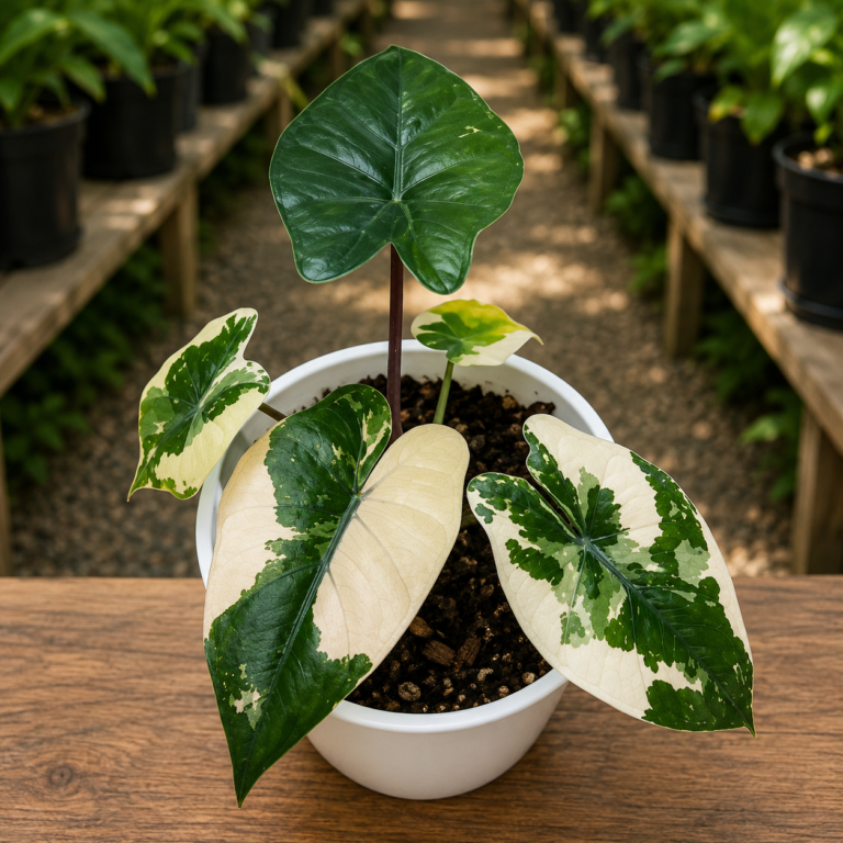 Alocasia Yucatan Pink Var