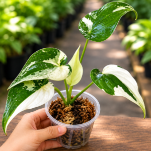 Alocasia Cucullata Albo Var
