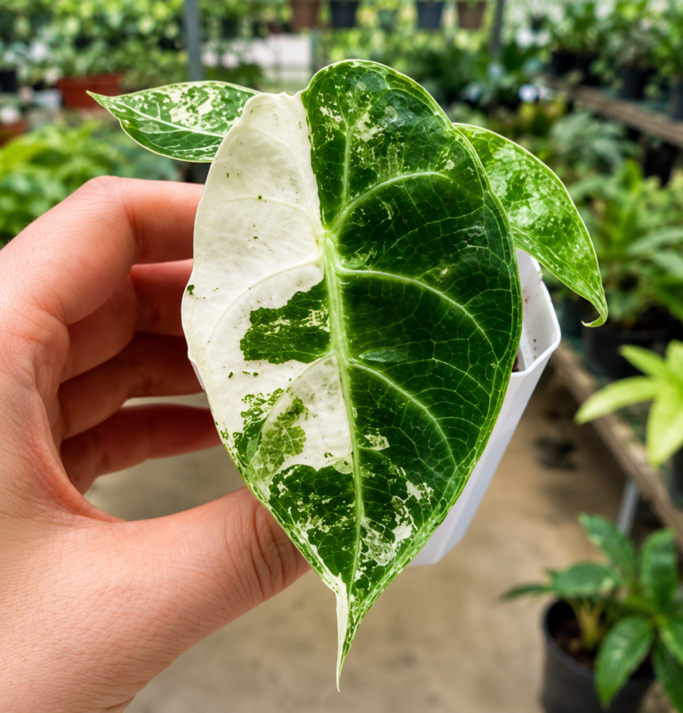 Alocasia Pride Of Curup Var (Watsoniana Goff Var)