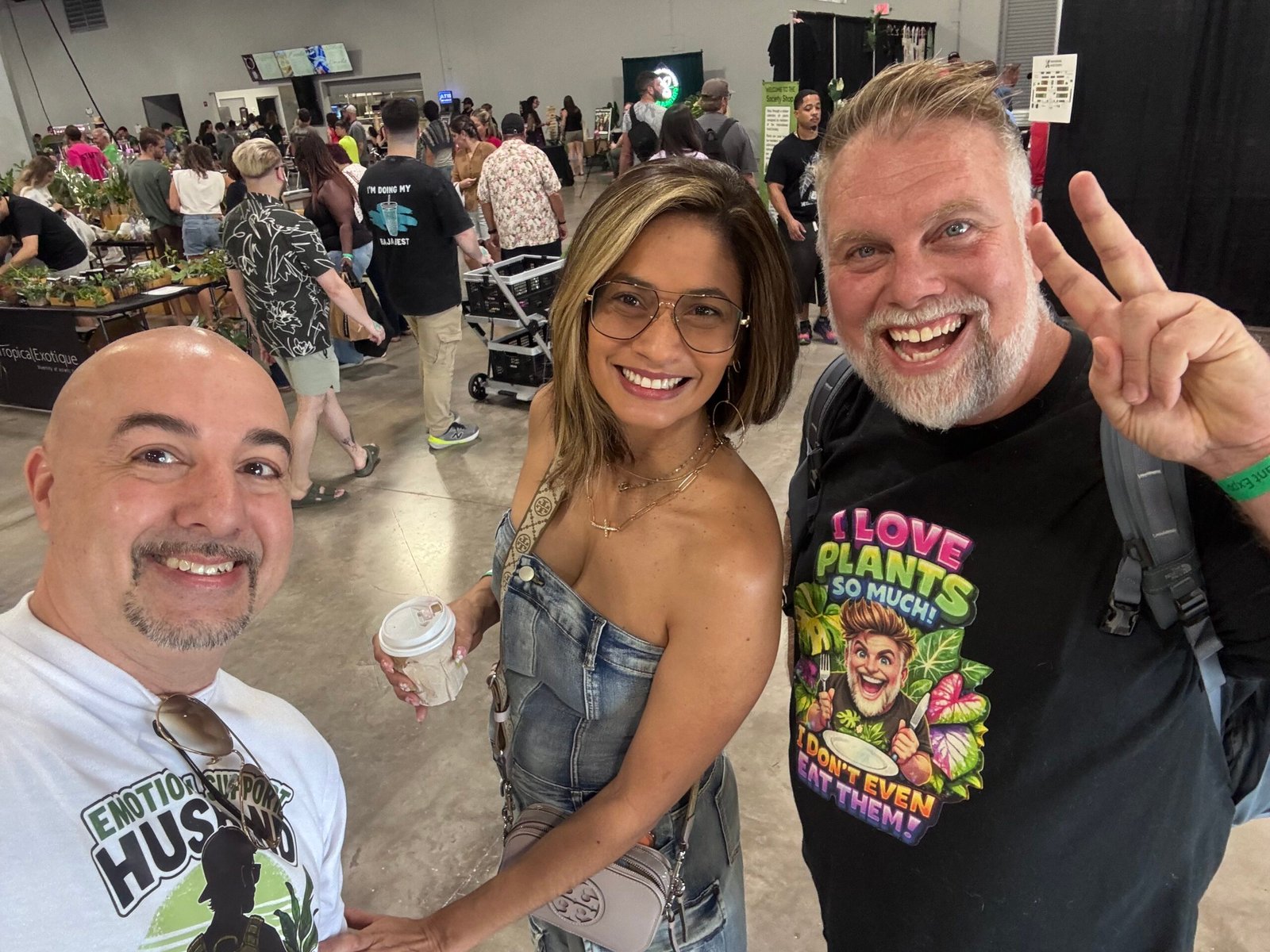 IAS Miami Tropical Plant Expo booth moments